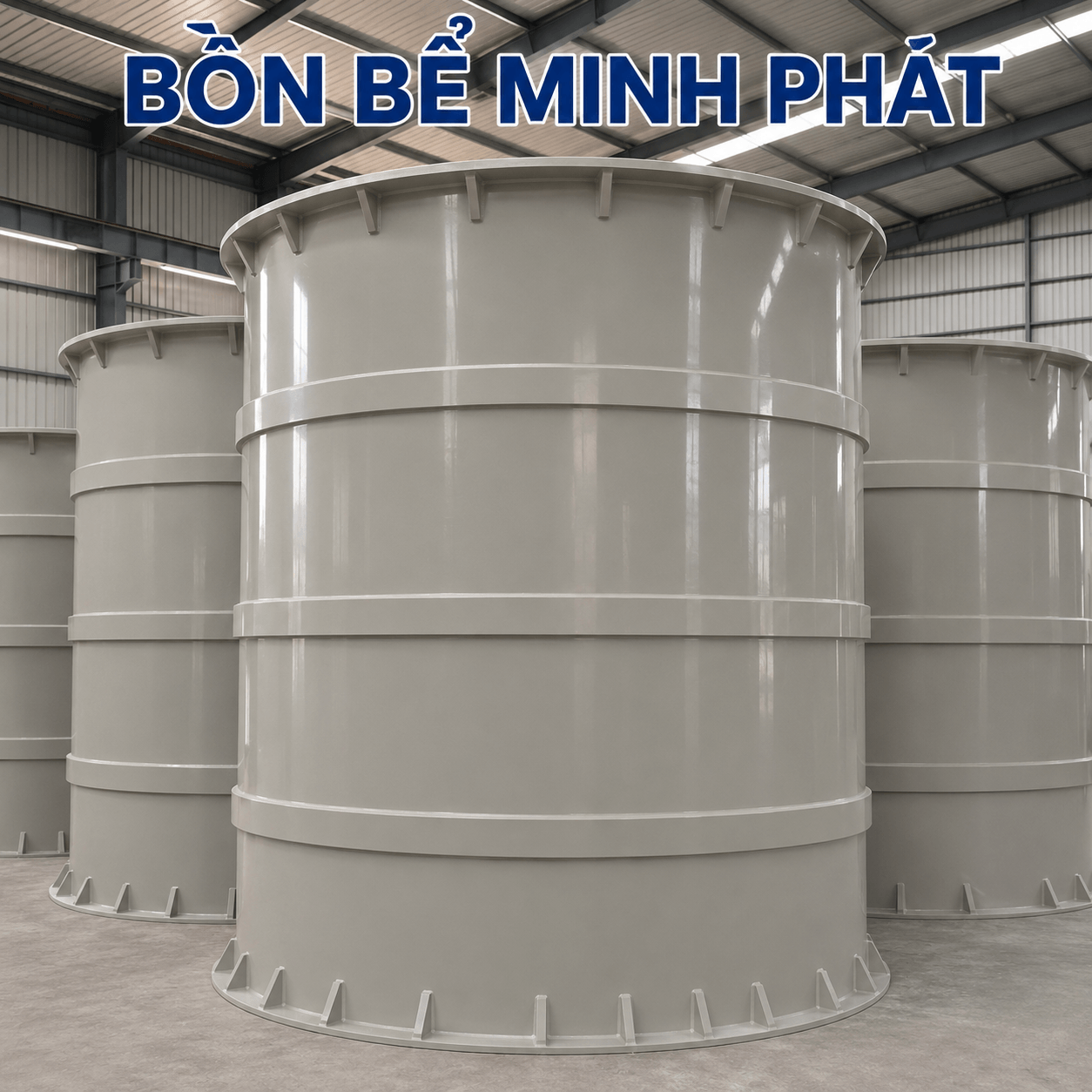 Bồn Nhựa PP Công Nghiệp – Thiết Kế Theo Tiêu Chuẩn