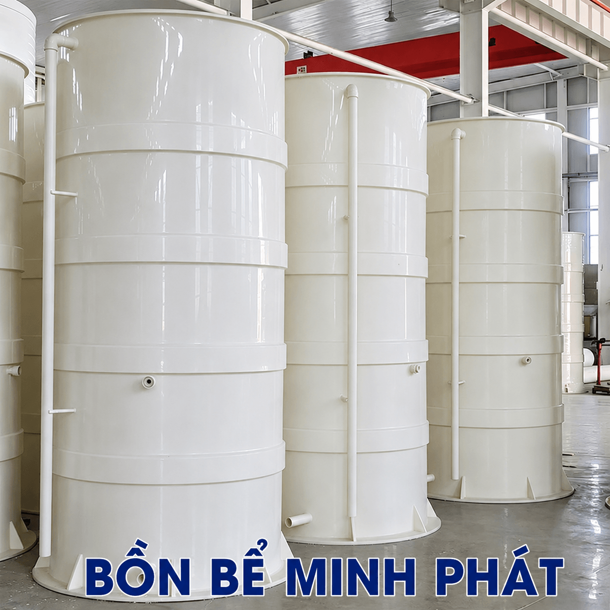 Bồn PP Chịu Hóa Chất – Bền Bỉ, Chống Ăn Mòn