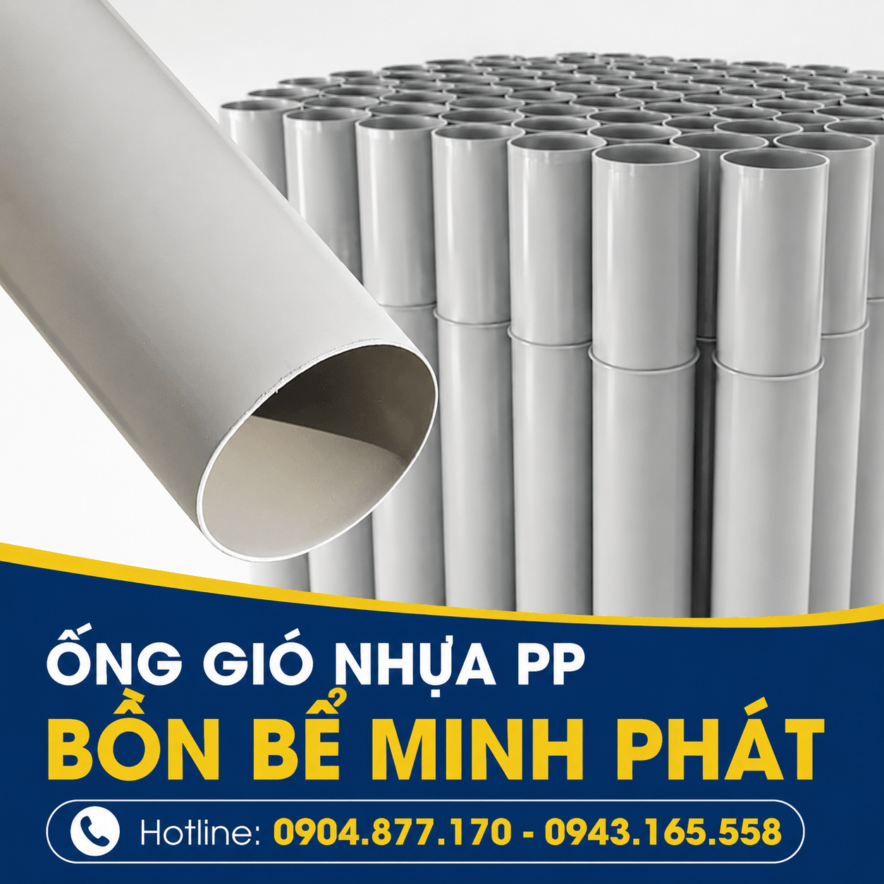 Ống Nhựa PP Dùng Trong Hệ Thống Xử Lý Khí
