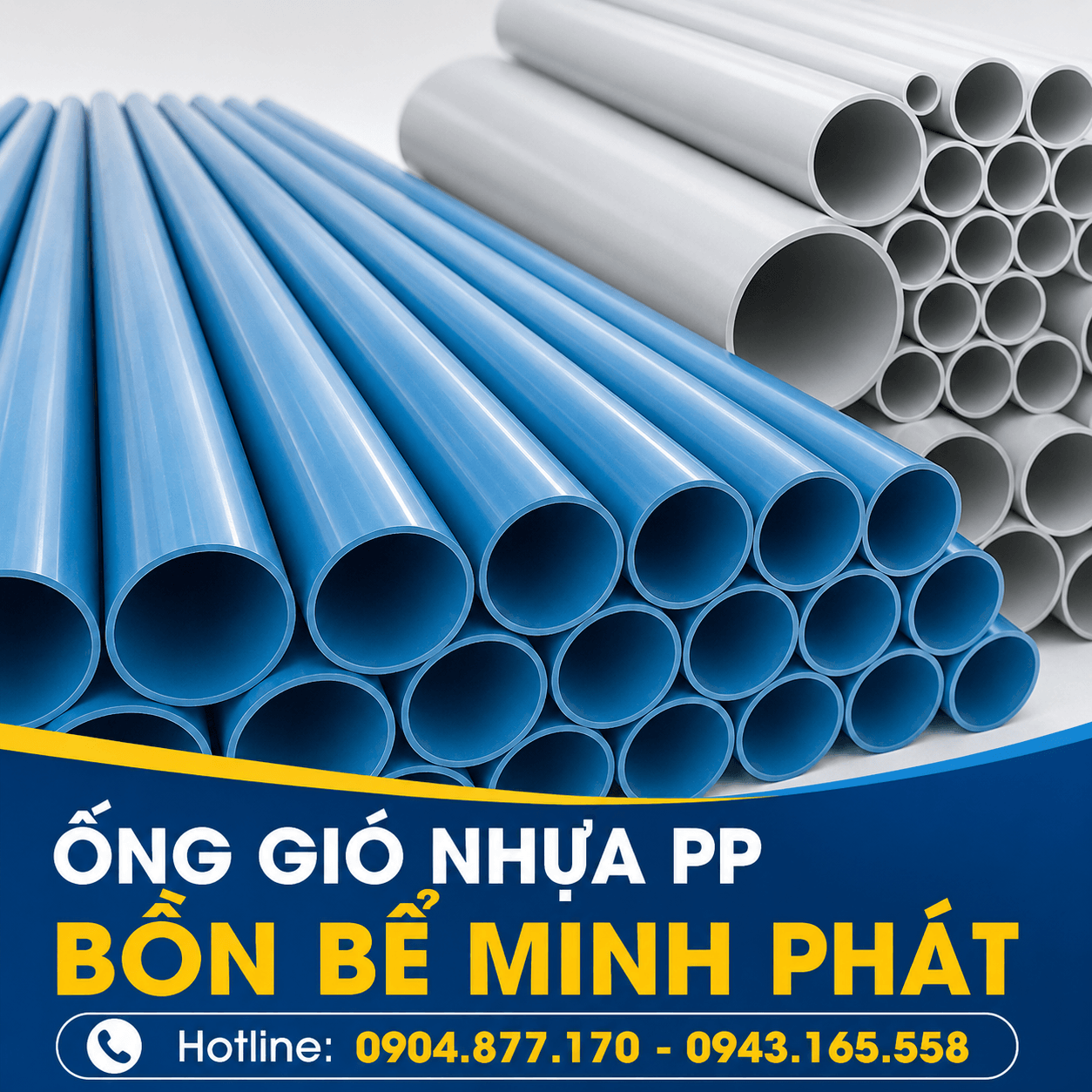 Ống Nhựa PP Cho Nhà Máy Công Nghiệp