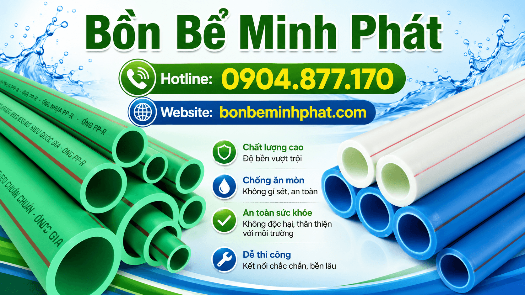 Vì Sao Ống PP Được Ưa Chuộng Và Chiếm Thị Phần Lớn Tại Việt Nam