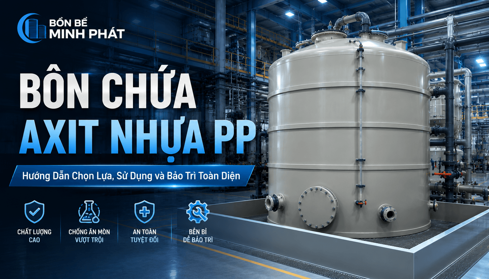 bon chua axit nhua pp